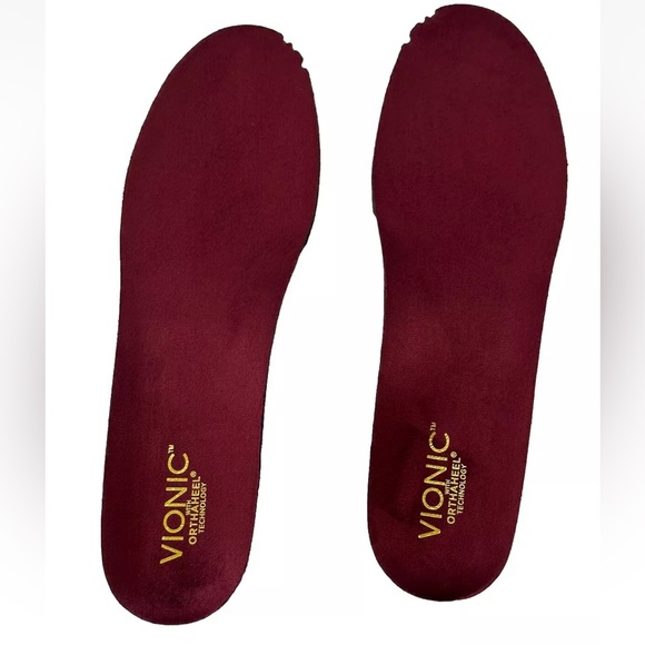 Vionic Orthaheel Lydia Croc Embossed Leather Low Wedge Ballet Flats Shoes Sz 11W - Picture 3 of 15